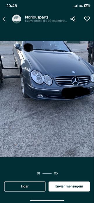 Mercedes clk w 209