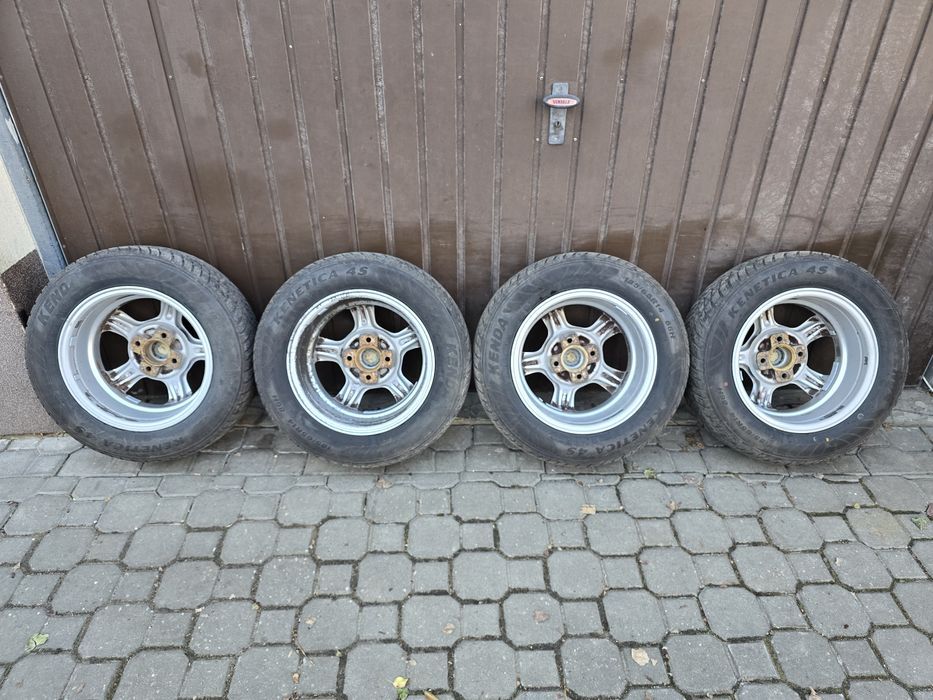 Felgi z oponami 185/65R14 Ford Fiesta 4x108 Fusion Focus Puma KA+