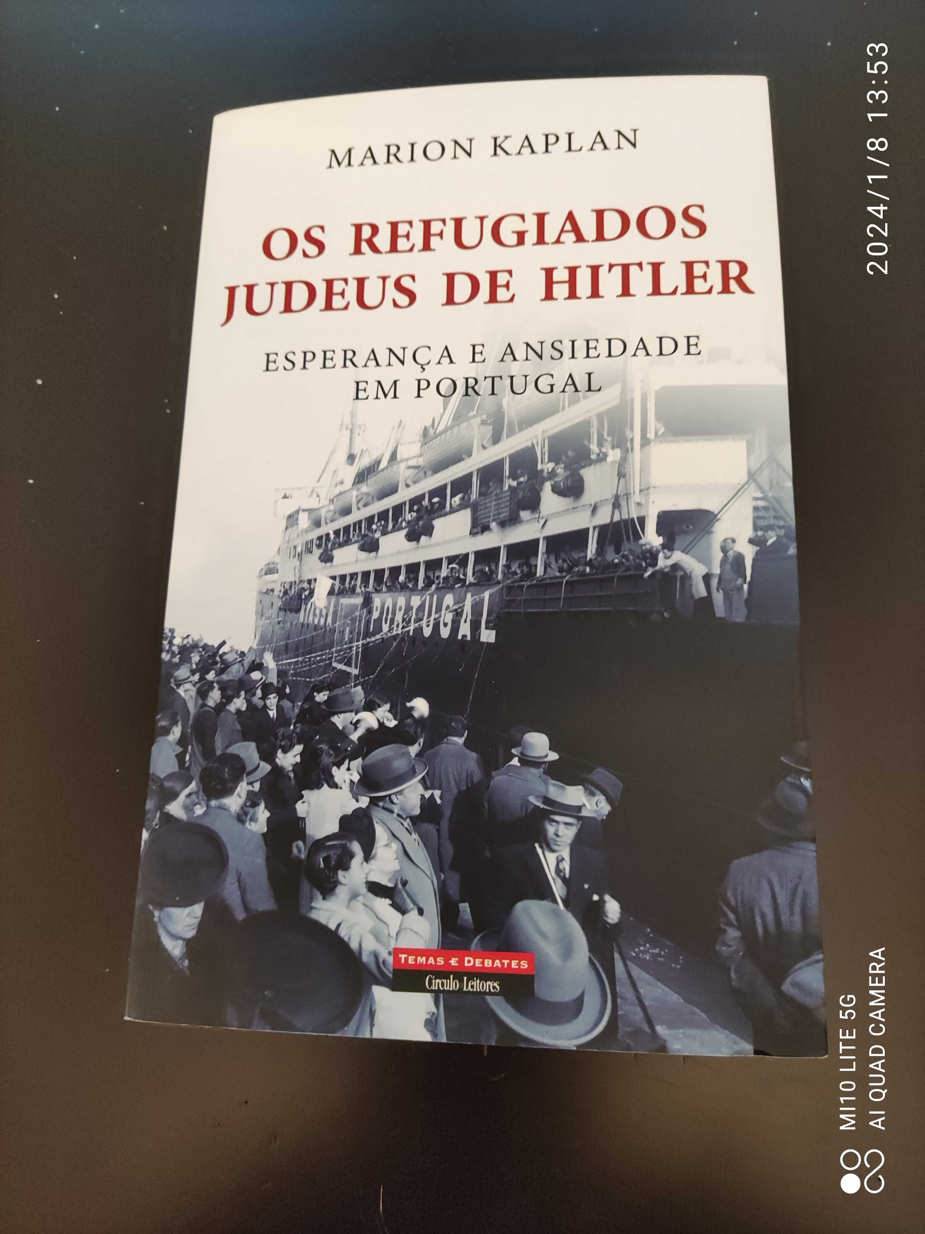 Os Refugiados Judeus de Hitler - (portes incluídos)