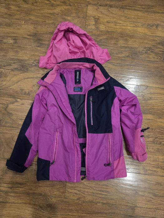 Kurtka dla dziewczynki jesień/zima BRUGI 134