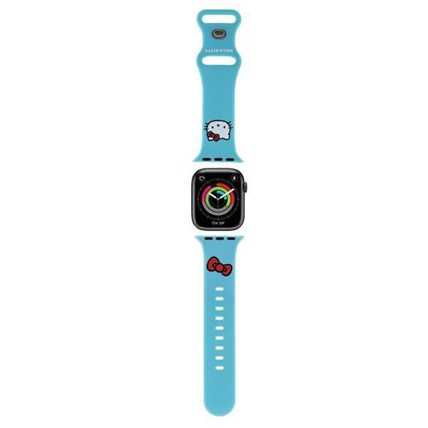 Hello Kitty Pasek Apple Watch 38/40/41mm niebieski/blue strap