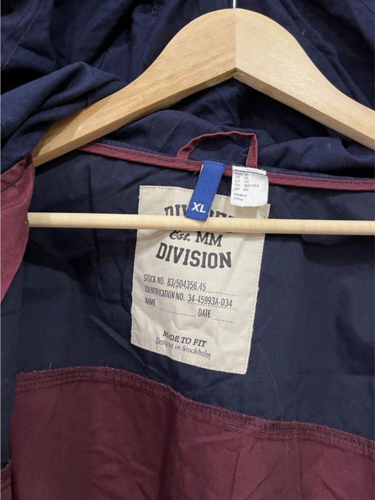 Куртка Divided H&M Men Jacket EST Division розмір XL ветровка оригінал