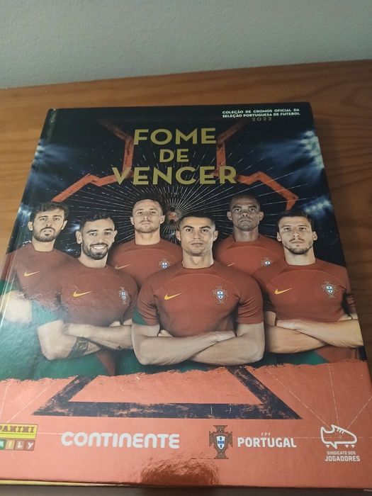 Caderneta Cromos portugal "fome de vencer" Completa edição standard