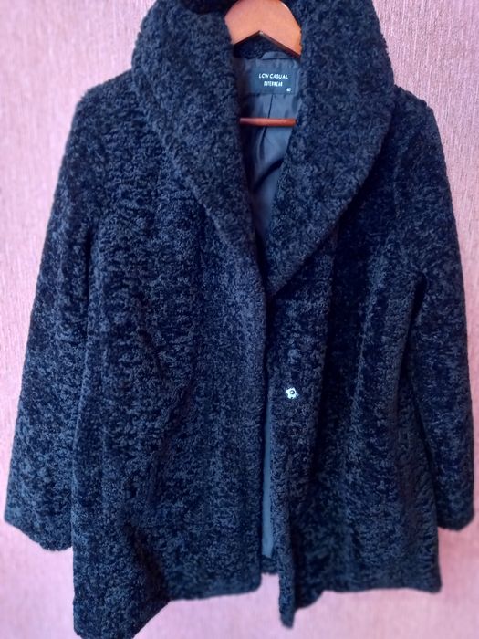 Полушубок, качественный экомех,   размер-48-50