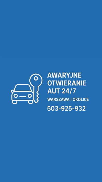 Awaryjne otwieranie samochodów 24/7