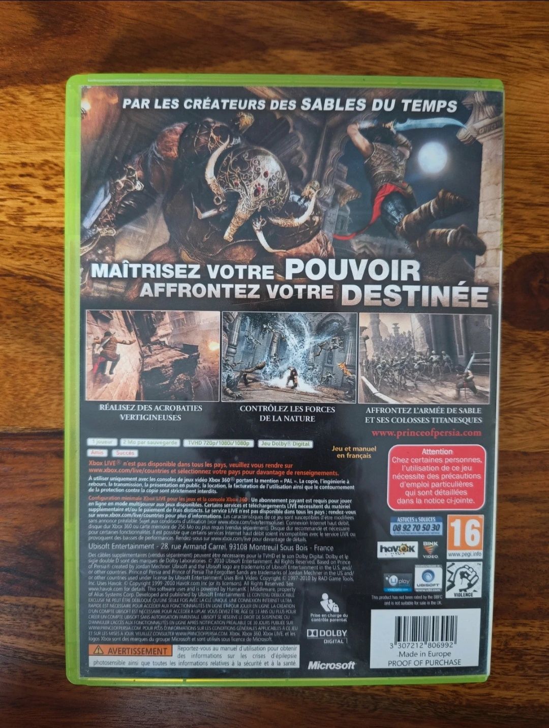 Gra Xbox Prince of Persia Zapomniane Piaski