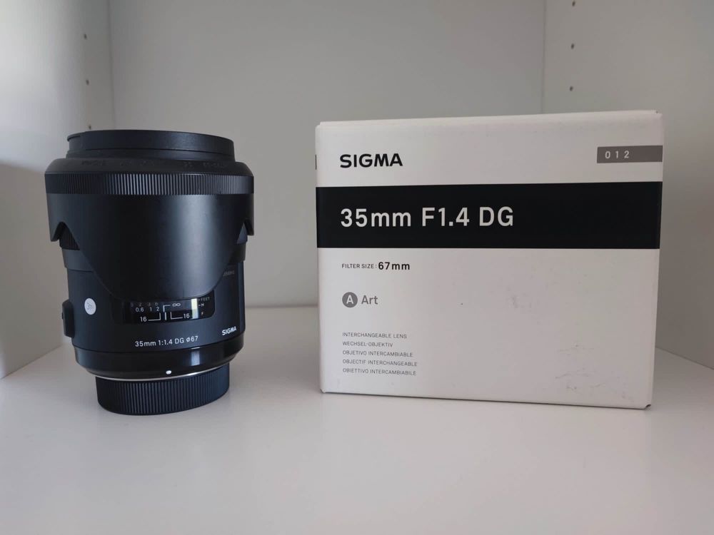 Sigma 35mm F1.4 DG Art - Mount F Nikon - lente/ objectiva