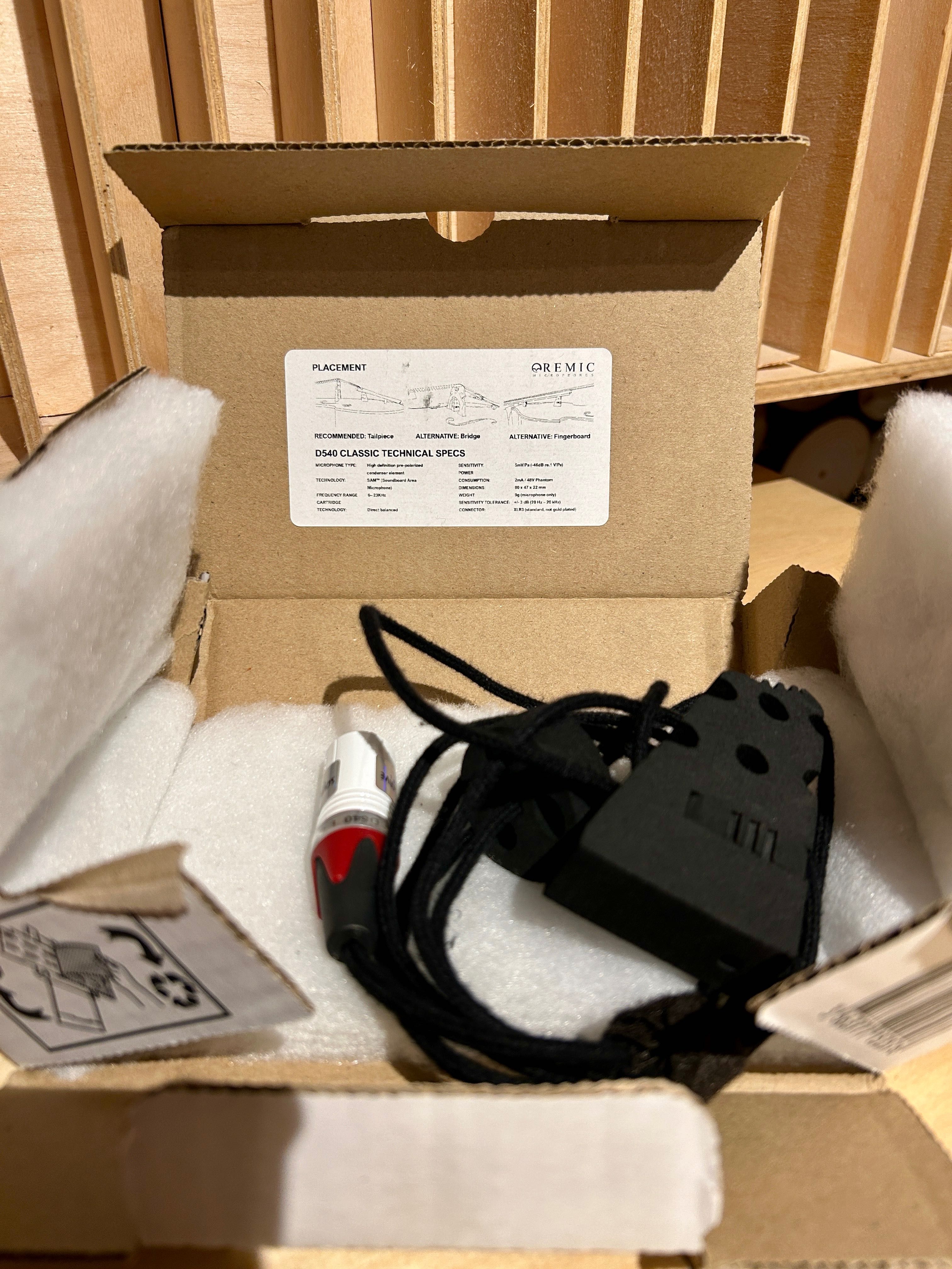 MIKROFON KONTRABASOWY -  REMIC D540  - mikrofon studio live