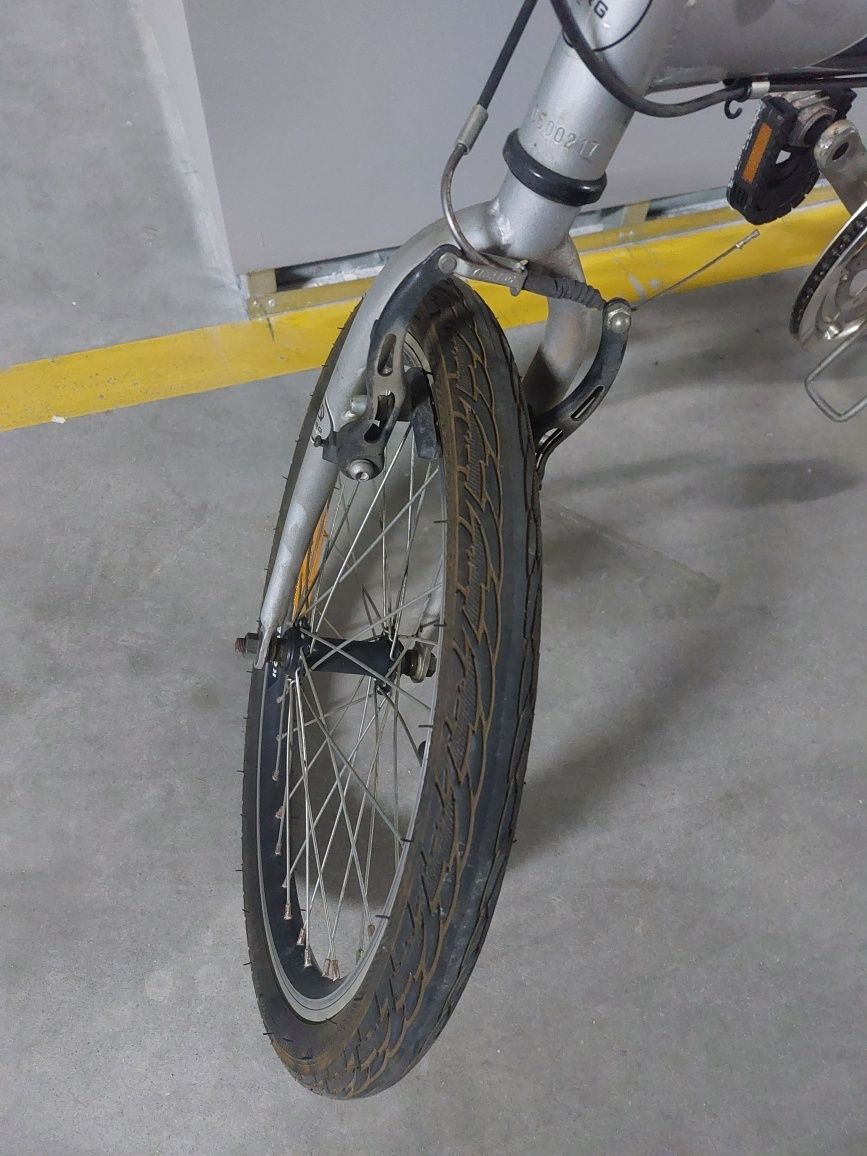 Bicicleta desdobrável Berg