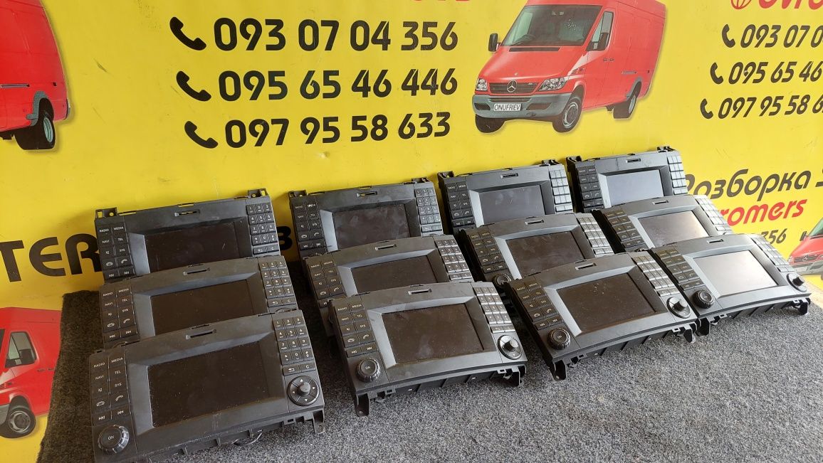 Мультимедия 2din рестайлинг Mercedes Sprinter w906 2006 2018 оригинал