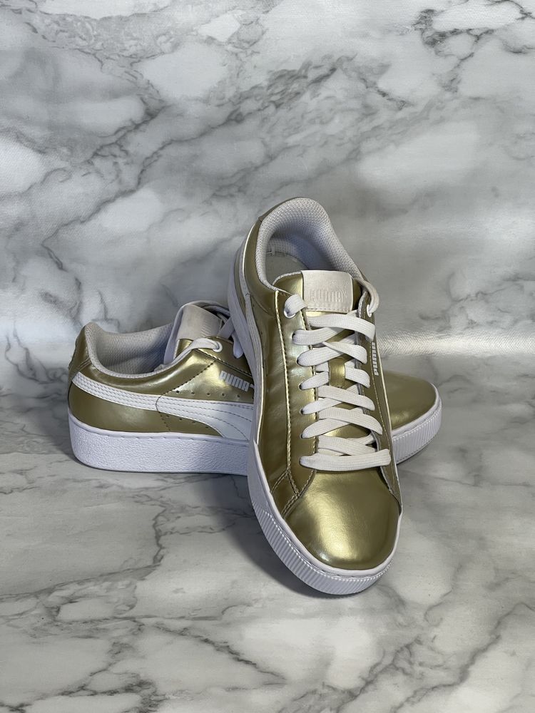 Нові Кросівки puma vikky platform metallic 363609 01 Оригінал 37.5