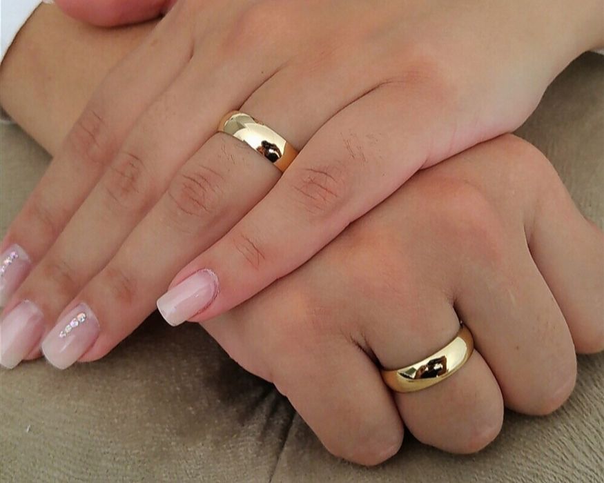 Ponadczasowe Złote Obrączki Ślubne