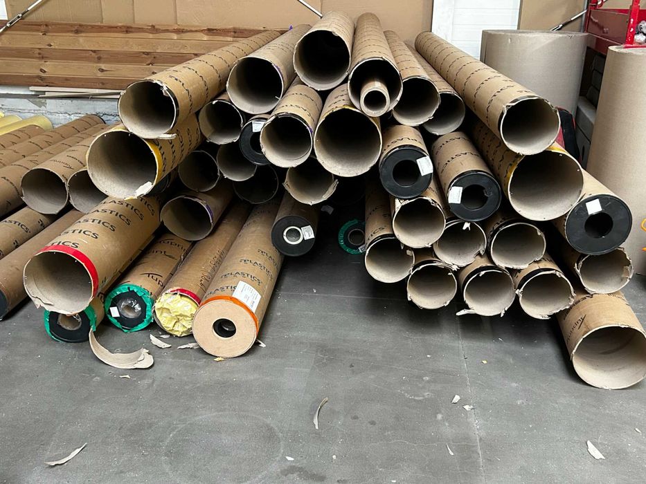 Tuby, rury, papierowe do fundamentów, filarów betonowych itp.