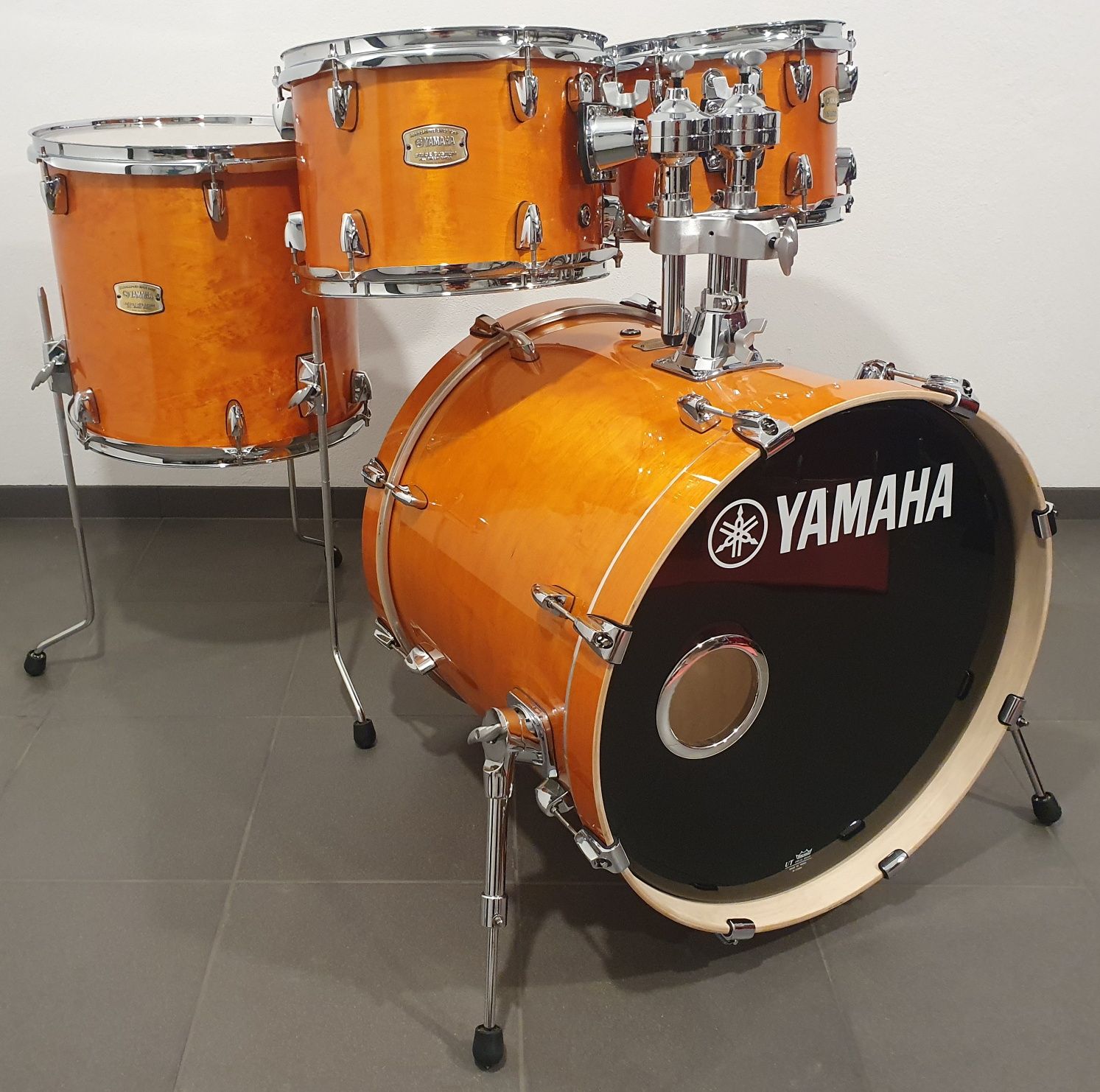 Perkusja, zestaw Yamaha Stage Custom 20,10,12,14 Honey Amber