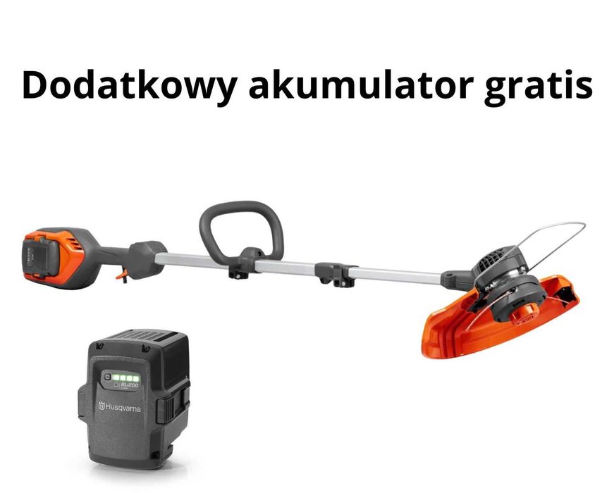 Podkaszarka akumulatorowa Husqvarna 215IL 2x akumulator (4 Ah, 5 Ah)