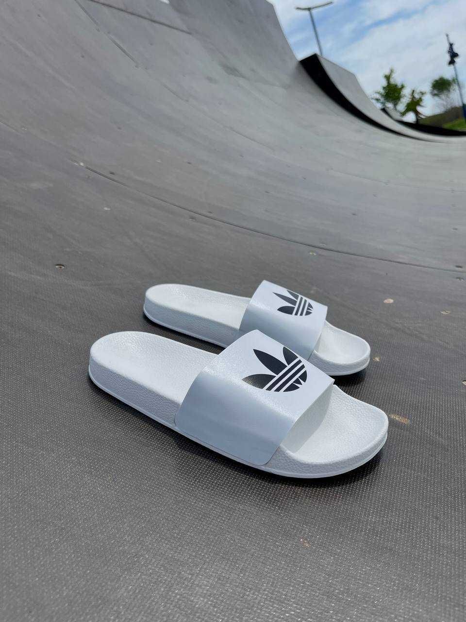 АКЦІЯ! Жіночі шльопанці Adidas Slides Big Logo ‘White’ (36-40 р.)