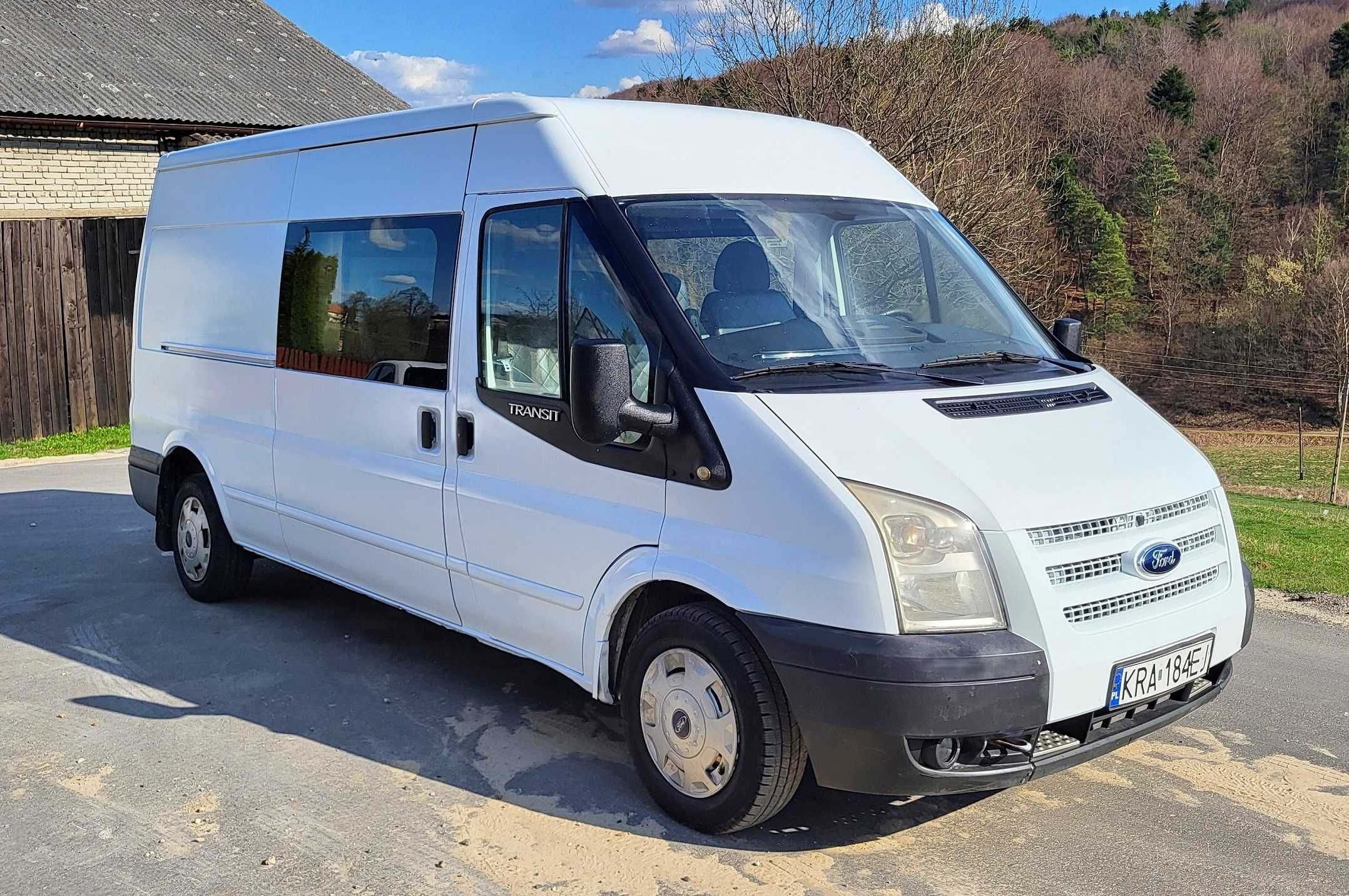 Ford Transit 2,2 TDCi 2013 Long 7 osób Klima Salon Polska Transporter