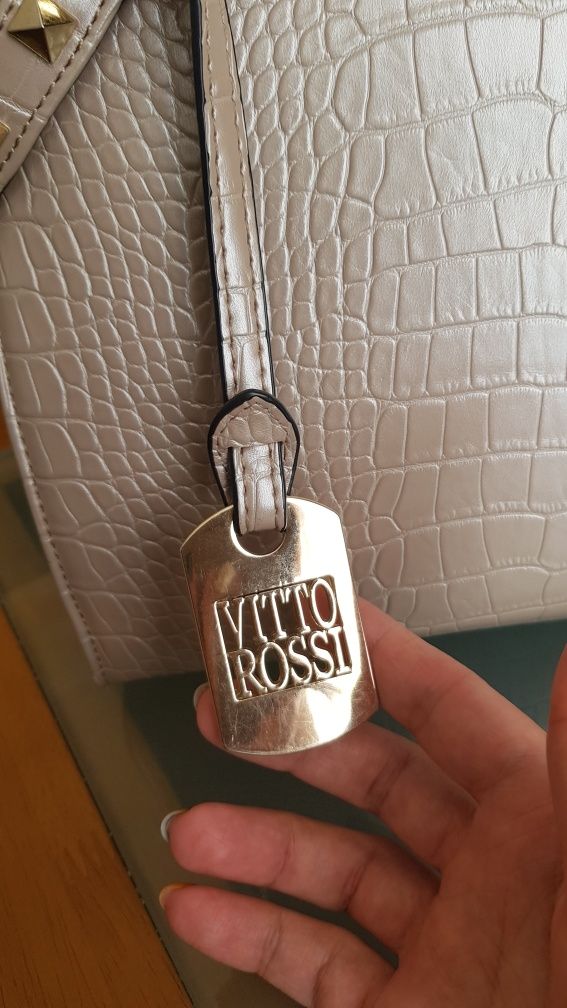 Бежева сумка "Vitto Rossi"