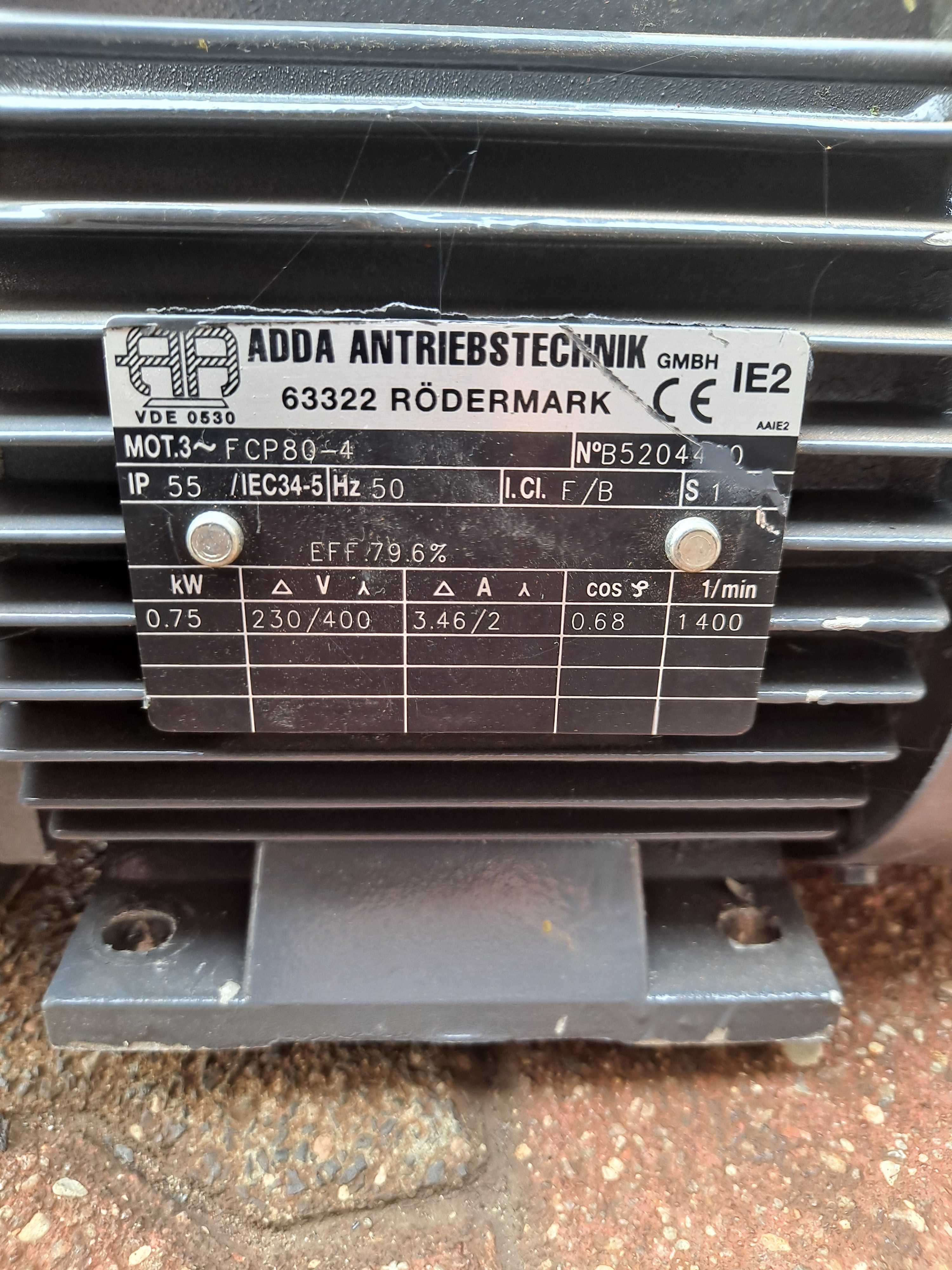 Silnik, pompa hydrauliczna Kracht KF12 RG10, KF6 RF