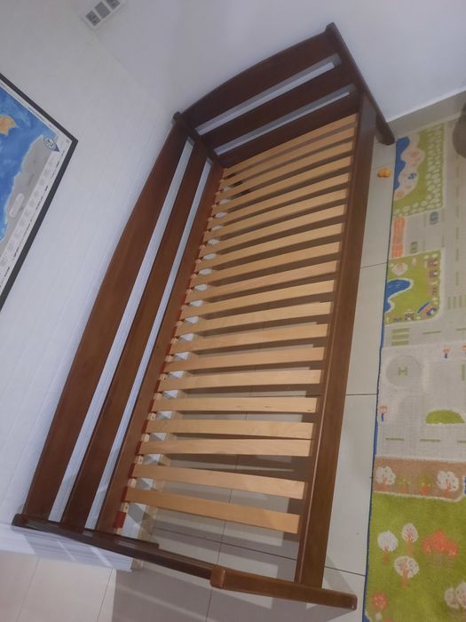 Ліжко Естелла букове одномісне 200/90