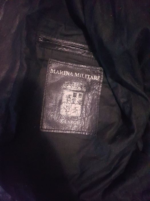 Продам  кожанную куртку MARINA MELLITARE бомбер (пилот)