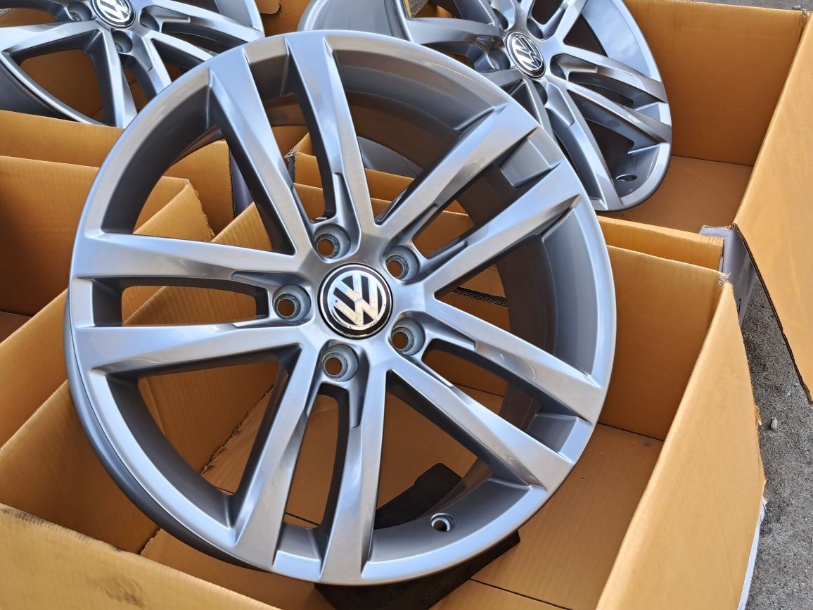 ALUFELGI 17 VW 5x112 Touran Golf Jetta Scirocco Passat Caddy ID-3 #4