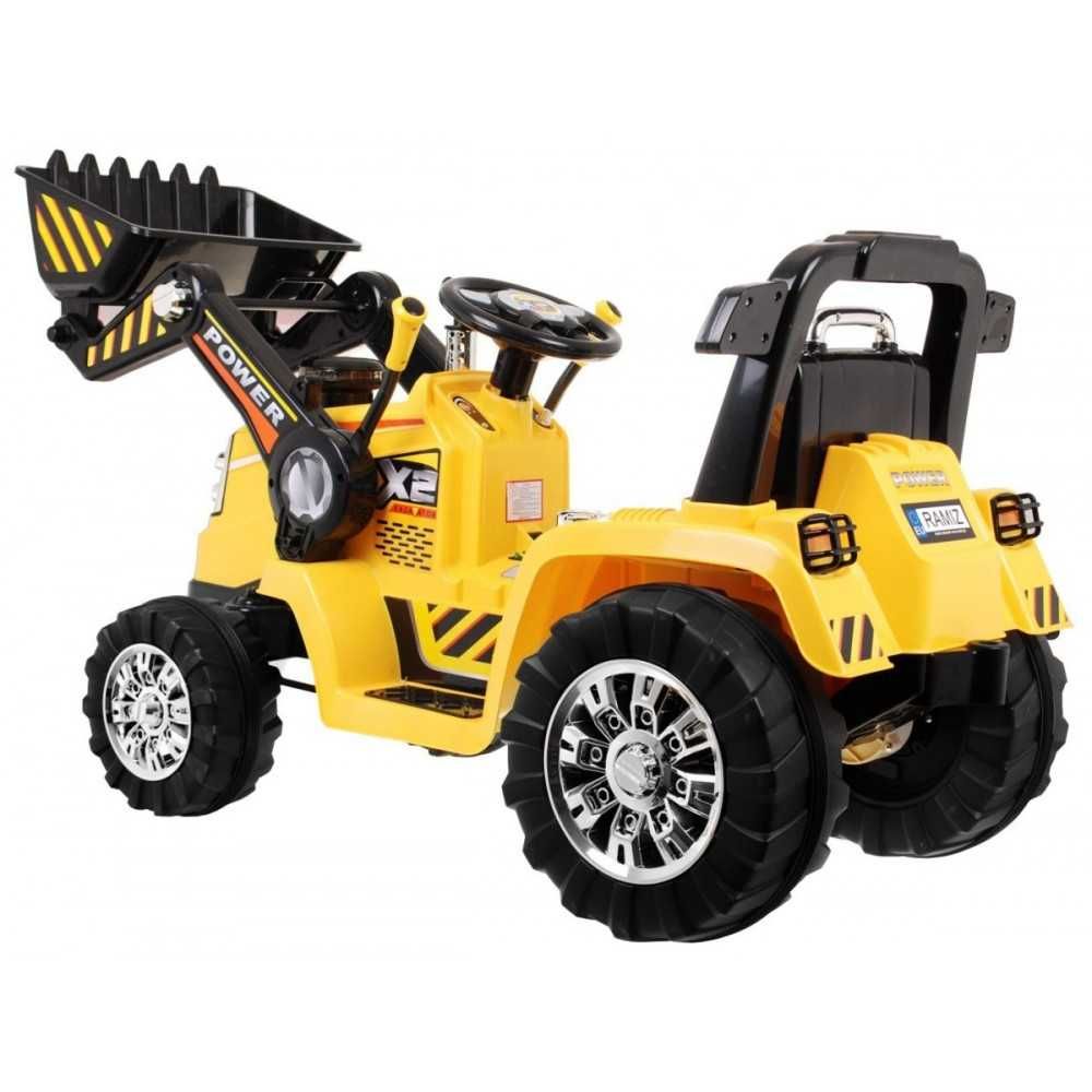 Autko na akumulator TRAKTOR Z ŁYŻKĄ KOPARKA auto traktorek jeździk