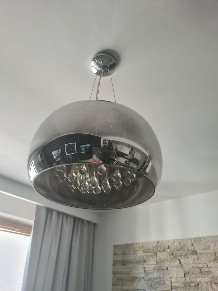 Zestaw lampa wisząca i podlogowa