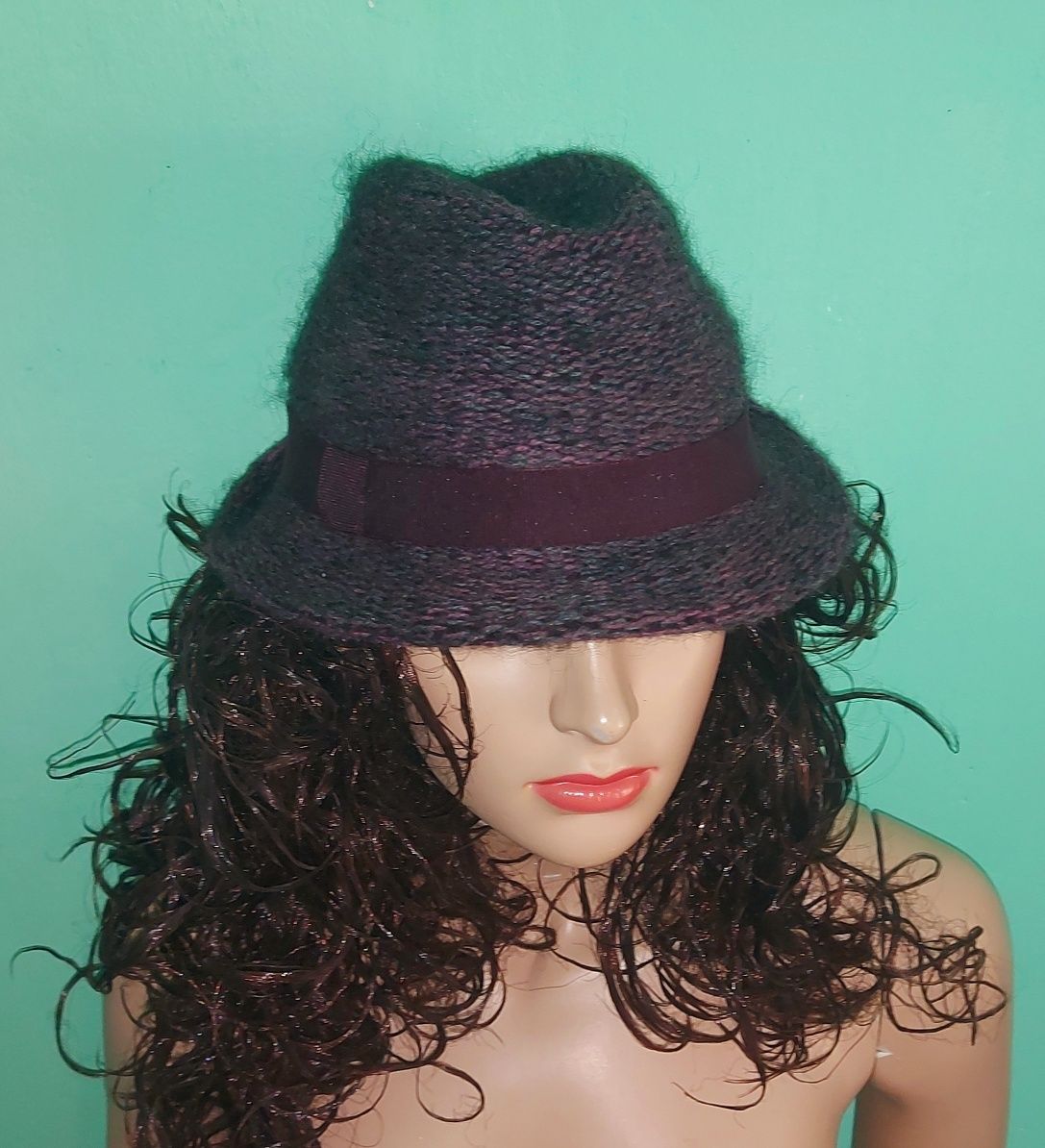 Теплая шляпа Raffaello Bettini Италия размер M/L