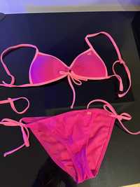 4F strój kąpielowy różowy sportowy regulowany