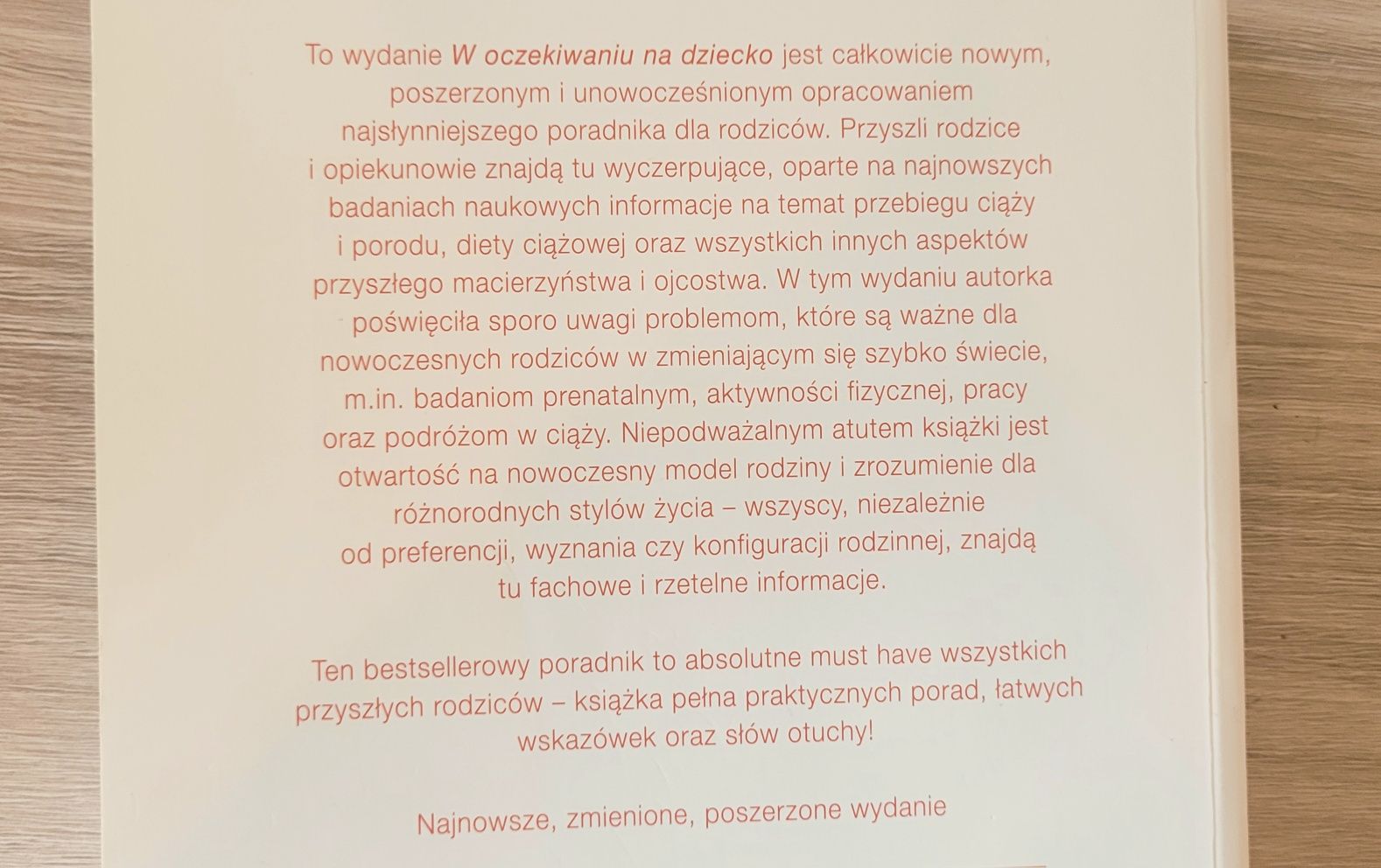 Książka W oczekiwaniu na dziecko poradnik w ciąży ciężarnych must have