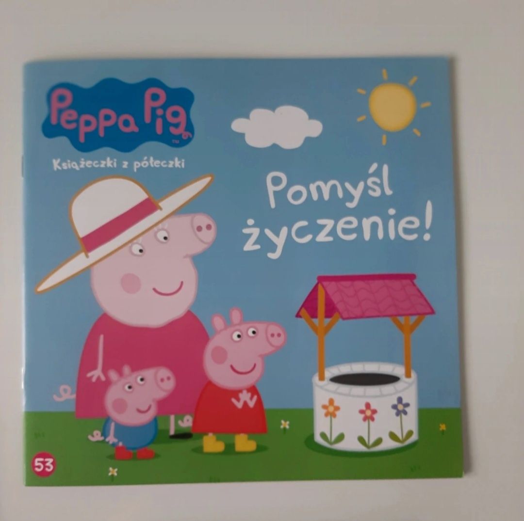 Świnka Peppa zestaw dla dziecka bajka DVD, książeczka i zabawka