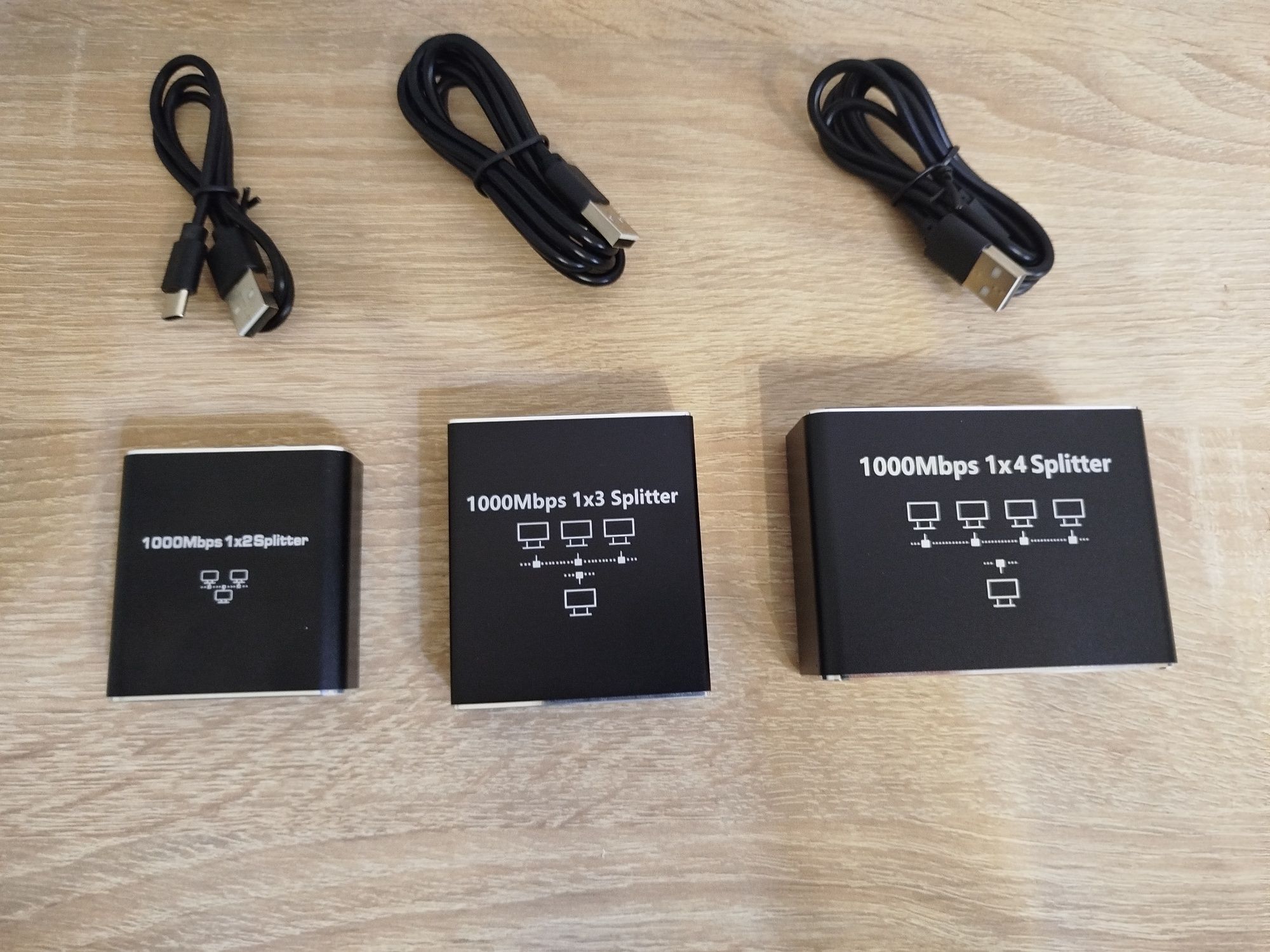 Сплиттер гигабитный для интернета rj45