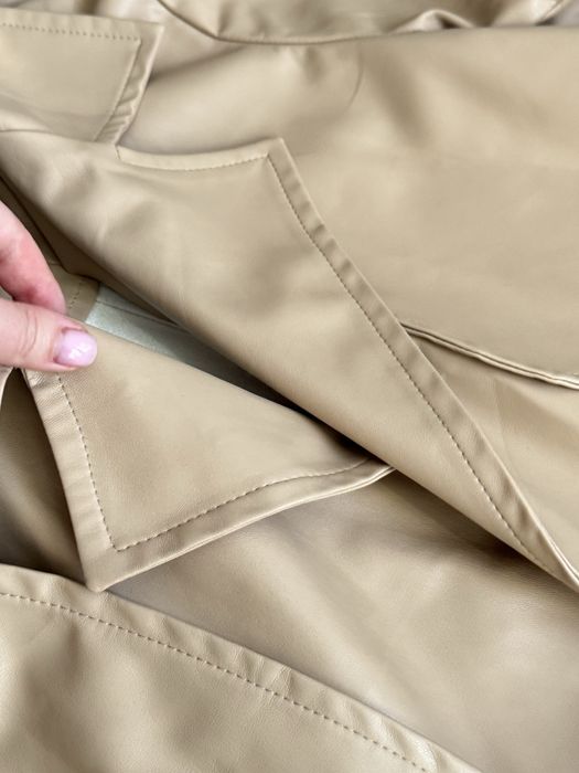 Пальто еко-шкіра