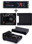 (НОВЫЙ) Корпус Argon NEO 5 M.2 NVMe с M.2 SSD Huadisk 256Gb 512Gb
