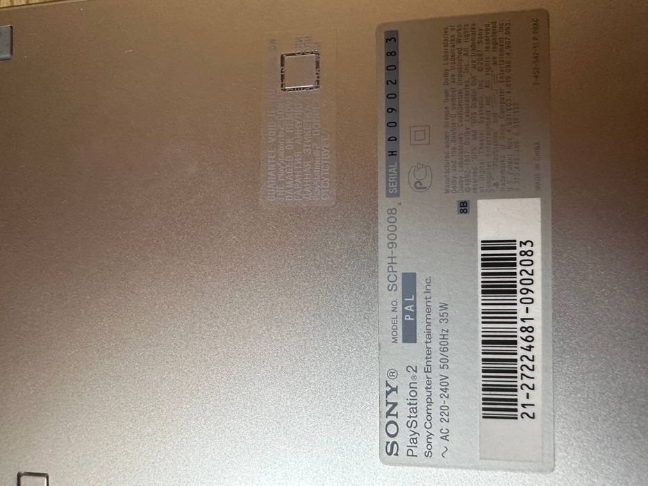 PS 2 Sony PlayStation 2 приставка