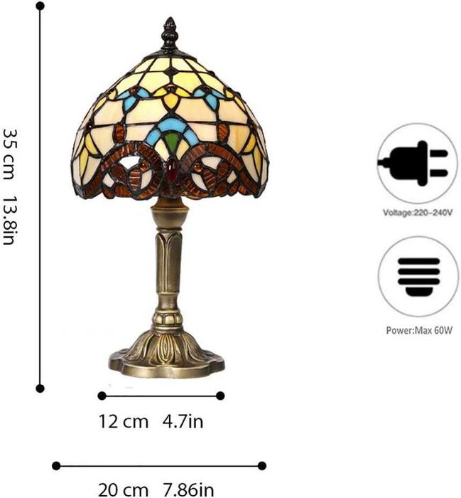 Candeeiro aparência antiga artesanal retro vintage e de qualidade NOVO