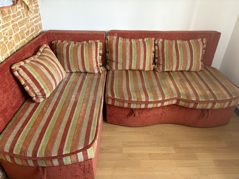 Narożnik z funkcja spania