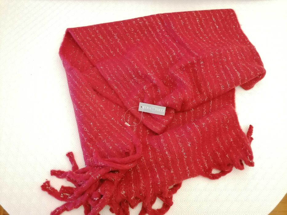 Cachecol de lã, NOVO