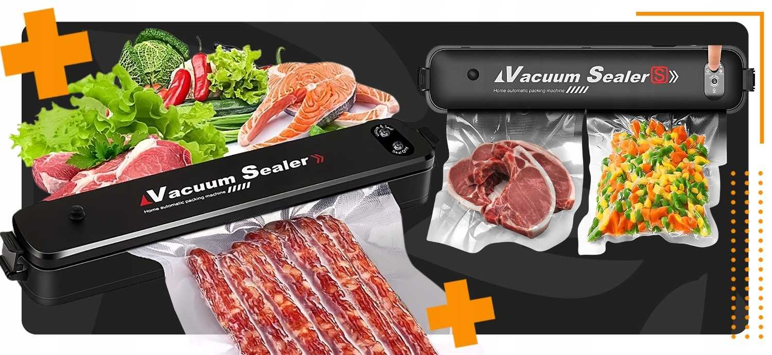 Zgrzewarka próżniowa do żywności + 10 worków VACUUM SEALER MASZYNKA