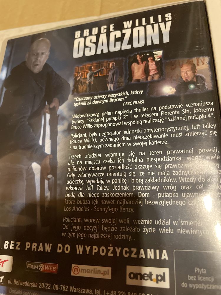 Osaczony DVD Bruce Willis