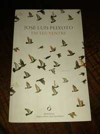 Livro Novo(Em teu ventre)J.Luís Peixoto