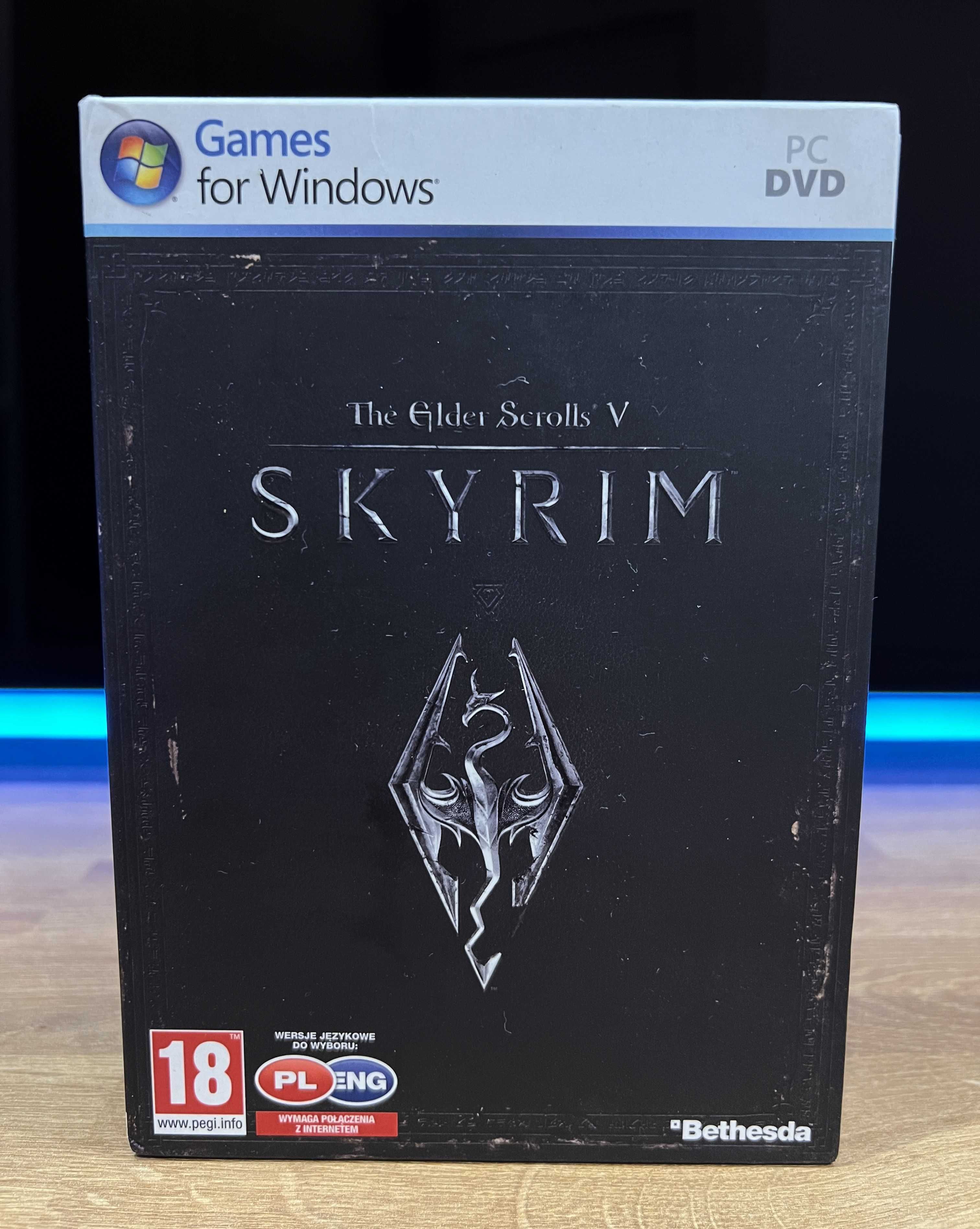 TES V Skyrim gra (PC PL 2011) slipcase box premierowe wydanie