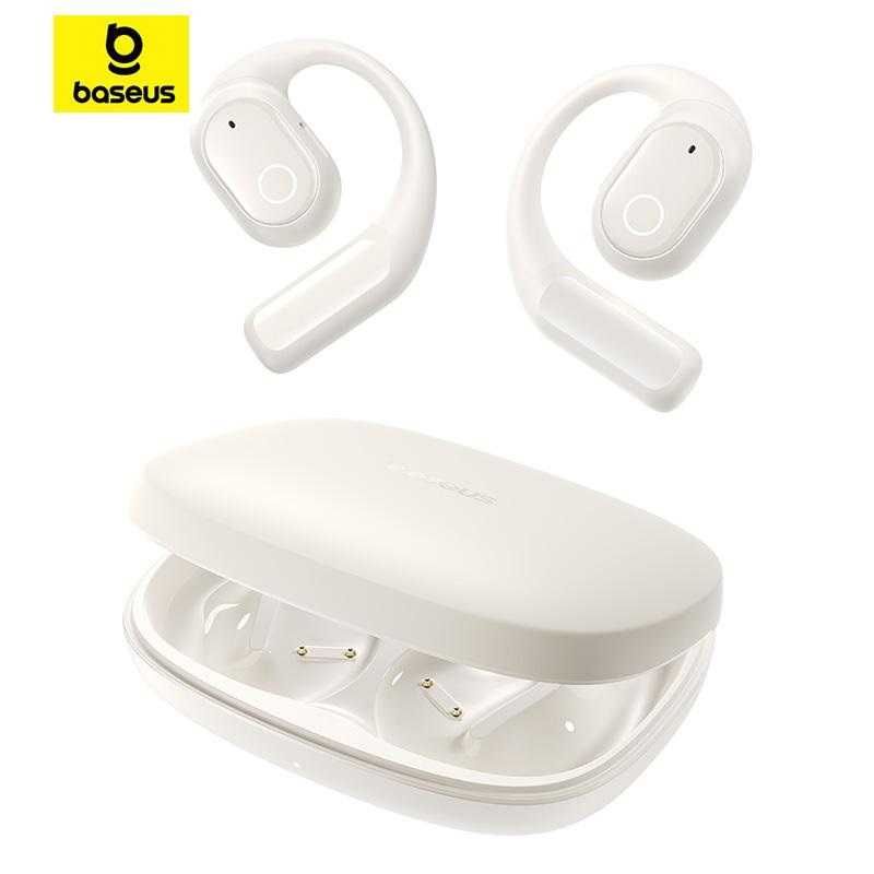 Наушники Baseus Eli 10i Fit Open-Ear TWS Earbuds (чорні та білі)