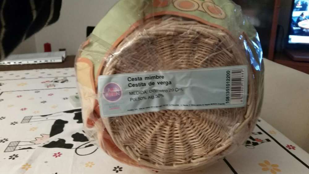 Cestinha verga colecção girafa