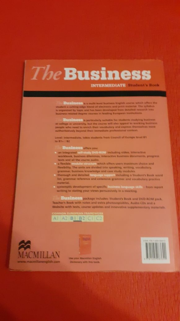The business intermediate Macmillan plus CD