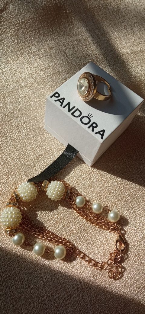 Бижутерия весна/лето наборы браслеты кольца Pandora