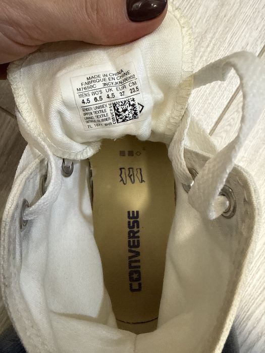 Кеди Converse All Star, оригінал