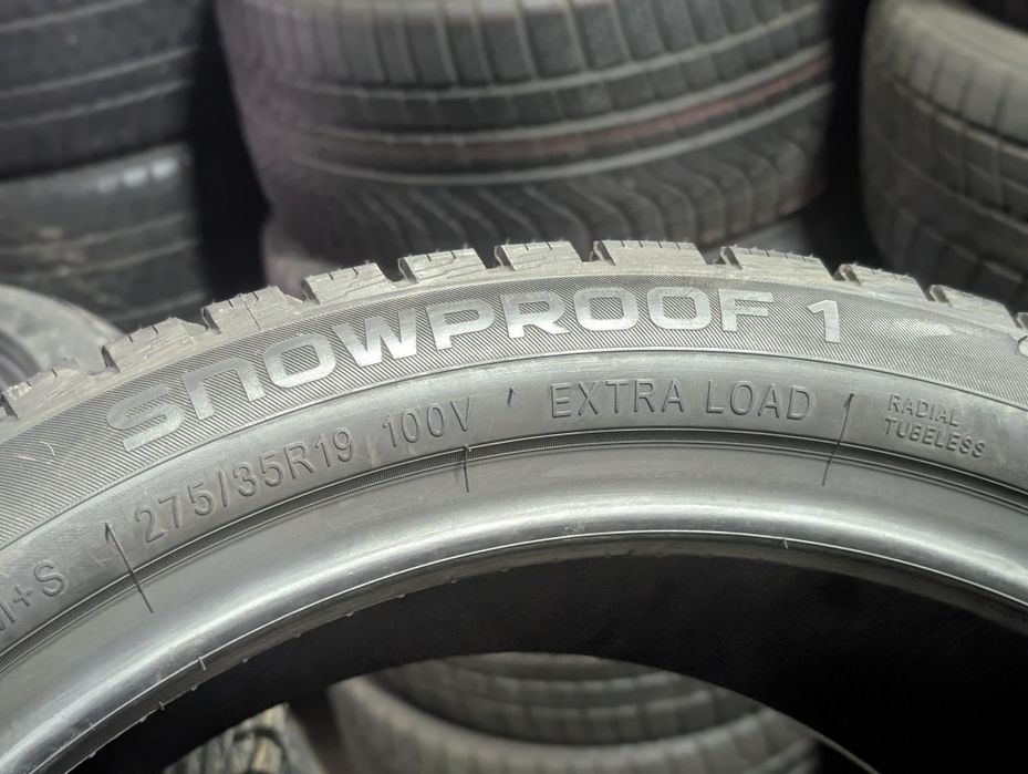 Нові!!! Шини зимові 275 35 r 19 Nokian резина колеса gtyres
