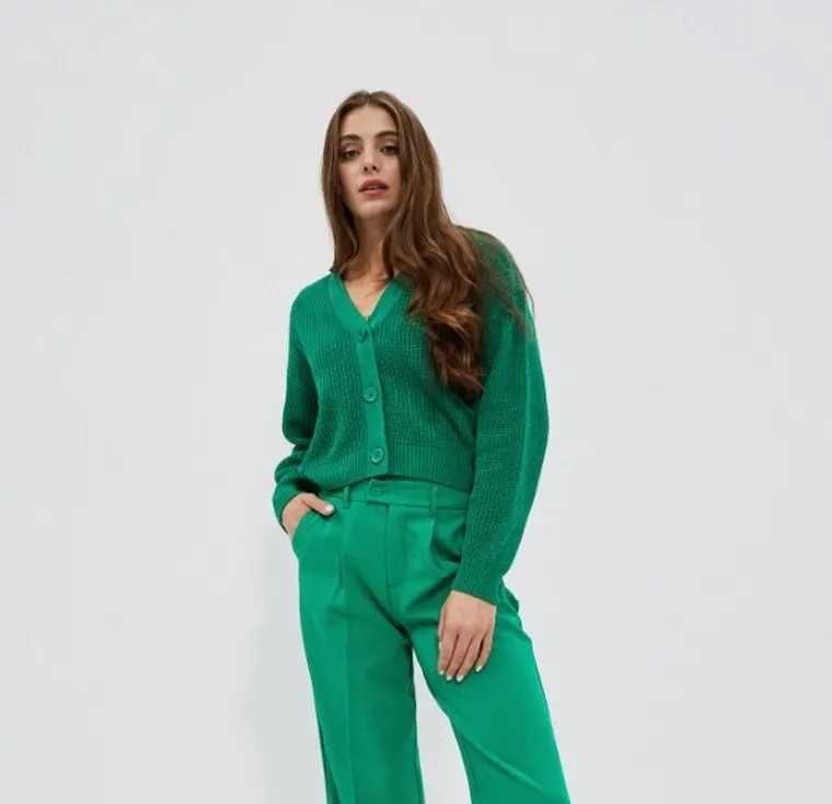 Zielony sweter rozpinany Sinsay roz. XS